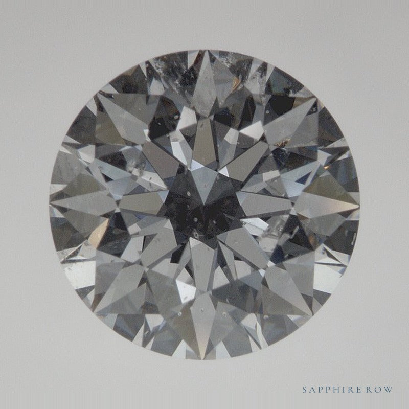 3.30 ct natural diamond, round cut | Sapphire Row · cut7