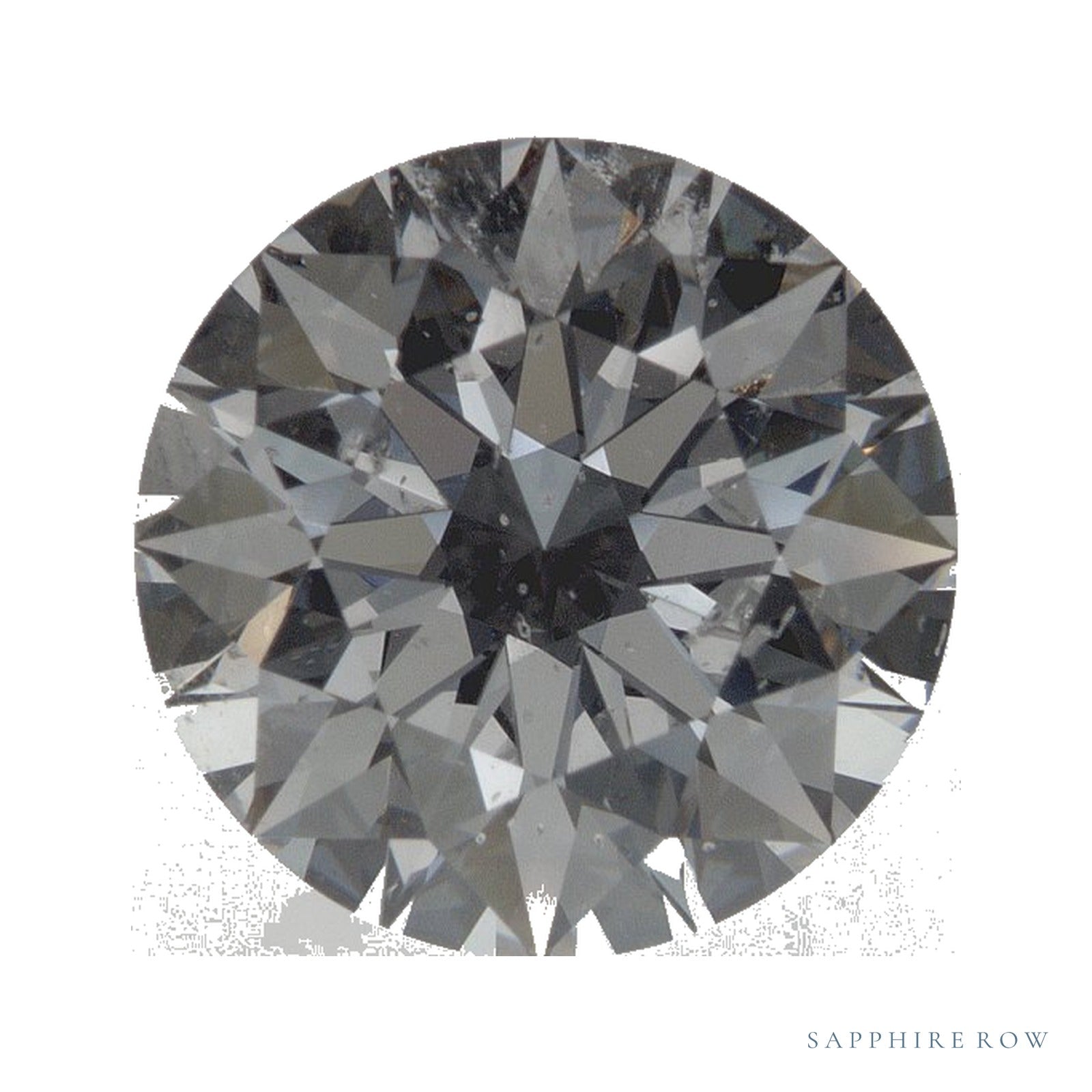3.30 ct natural diamond, round cut | Sapphire Row · cut4