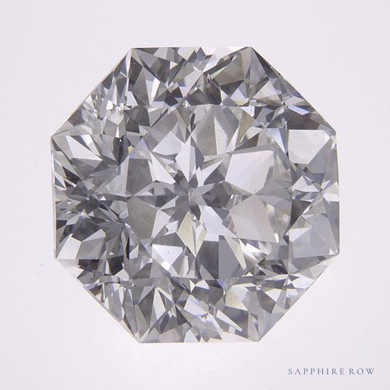 3.27 ct lab-grown diamond, octagon cut | Sapphire Row · cut7