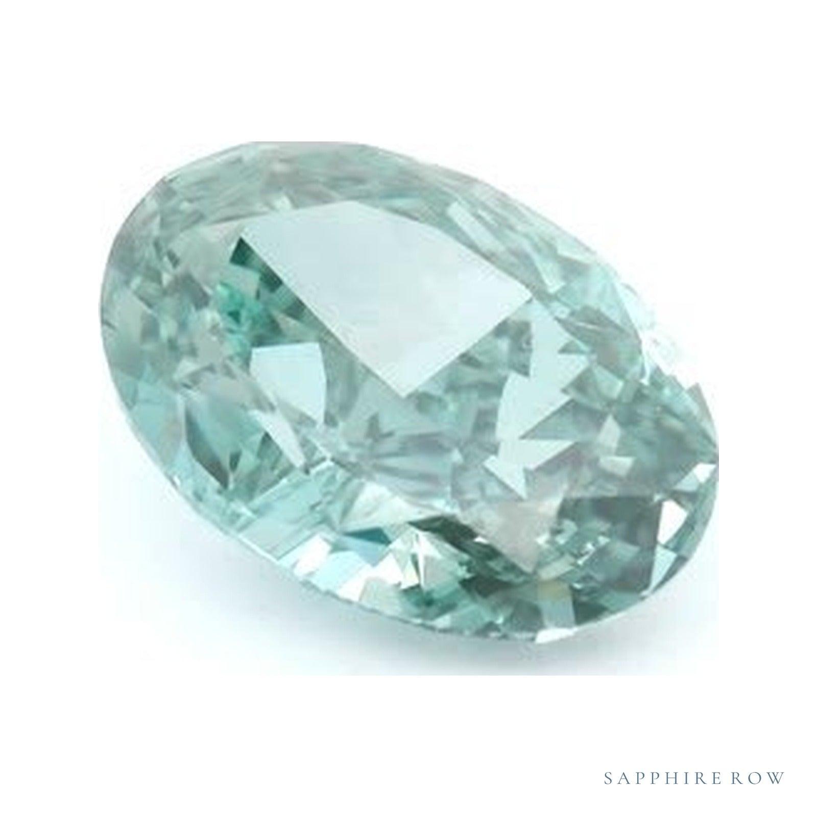 3.25 ct lab-grown fancy vivid green diamond, oval cut | Sapphire Row · cut4