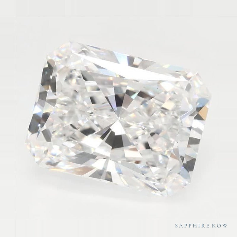 3.25 ct lab-grown diamond, radiant cut | Sapphire Row · cut7