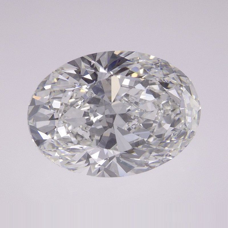 3.21 ct natural diamond, oval cut | Sapphire Row · cut7