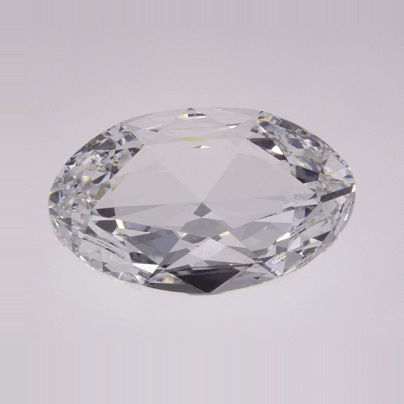 3.21 ct lab-grown diamond, oval cut | Sapphire Row · cut7