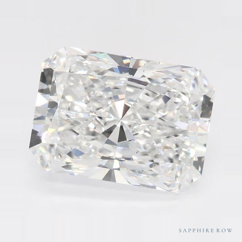 3.21 ct lab-grown diamond, radiant cut | Sapphire Row · cut7