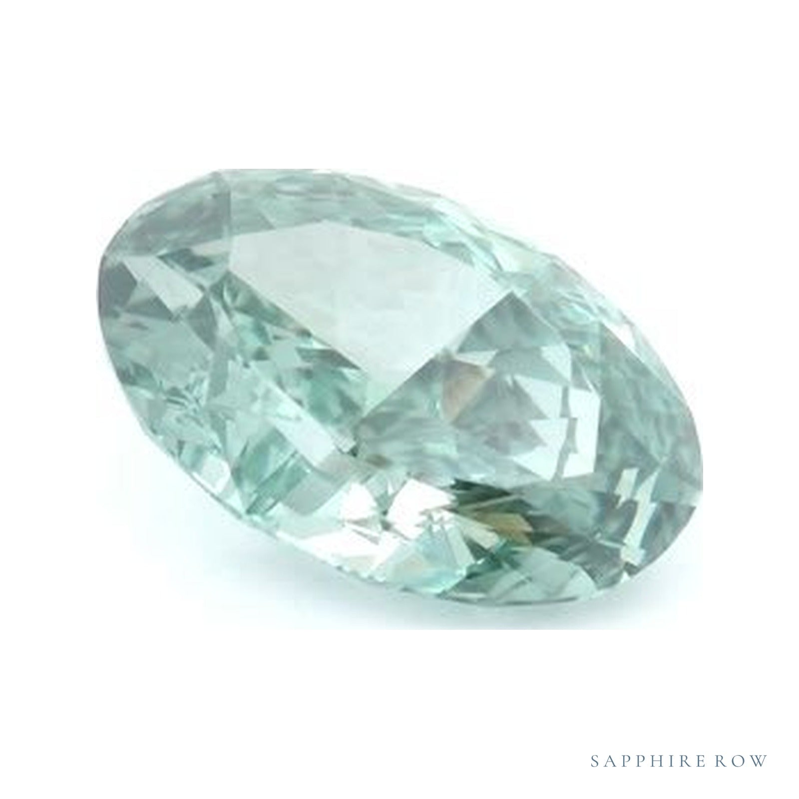 3.17 ct lab-grown fancy vivid green diamond, oval cut | Sapphire Row · cut4