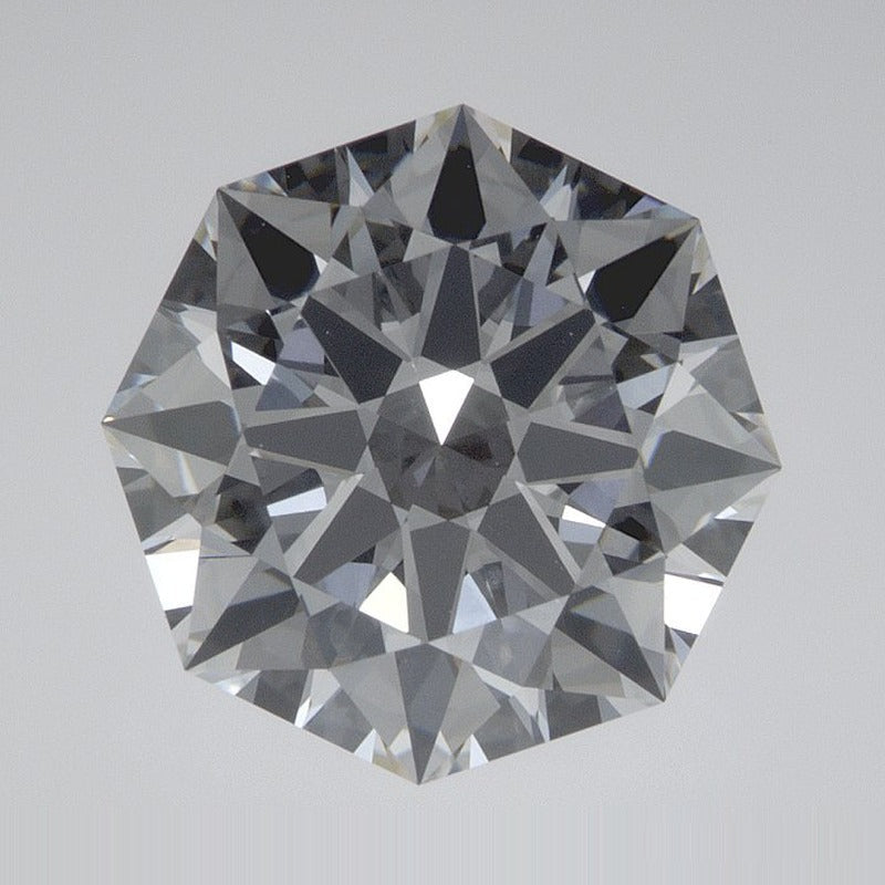 3.17 ct lab-grown diamond, octagon cut | Sapphire Row · cut7