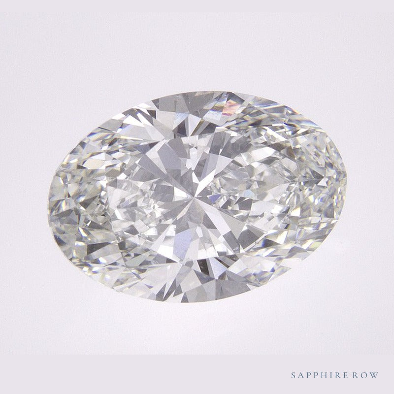 3.12 ct natural diamond, oval cut | Sapphire Row · cut6
