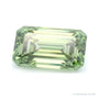 3.08 ct lab-grown fancy vivid green diamond, emerald cut | Sapphire Row · cut4