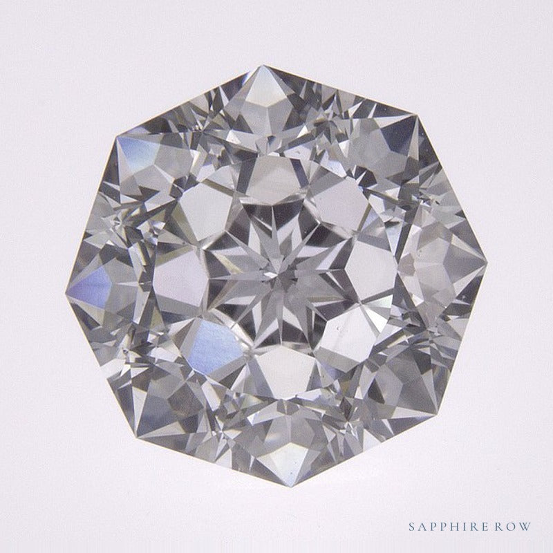 3.07 ct lab-grown diamond, octagon cut | Sapphire Row · cut7