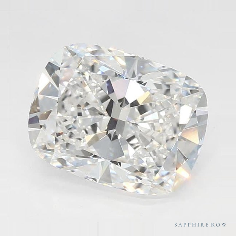 3.07 ct lab-grown diamond, elongated cushion cut | Sapphire Row · cut6