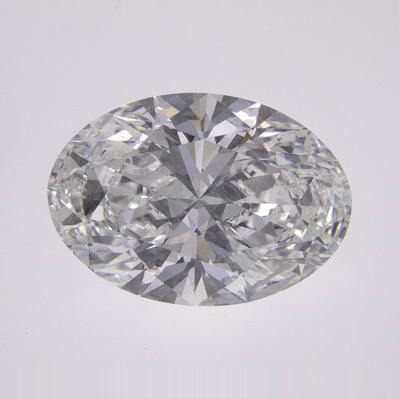 3.07 ct lab-grown diamond, oval cut | Sapphire Row · cut7