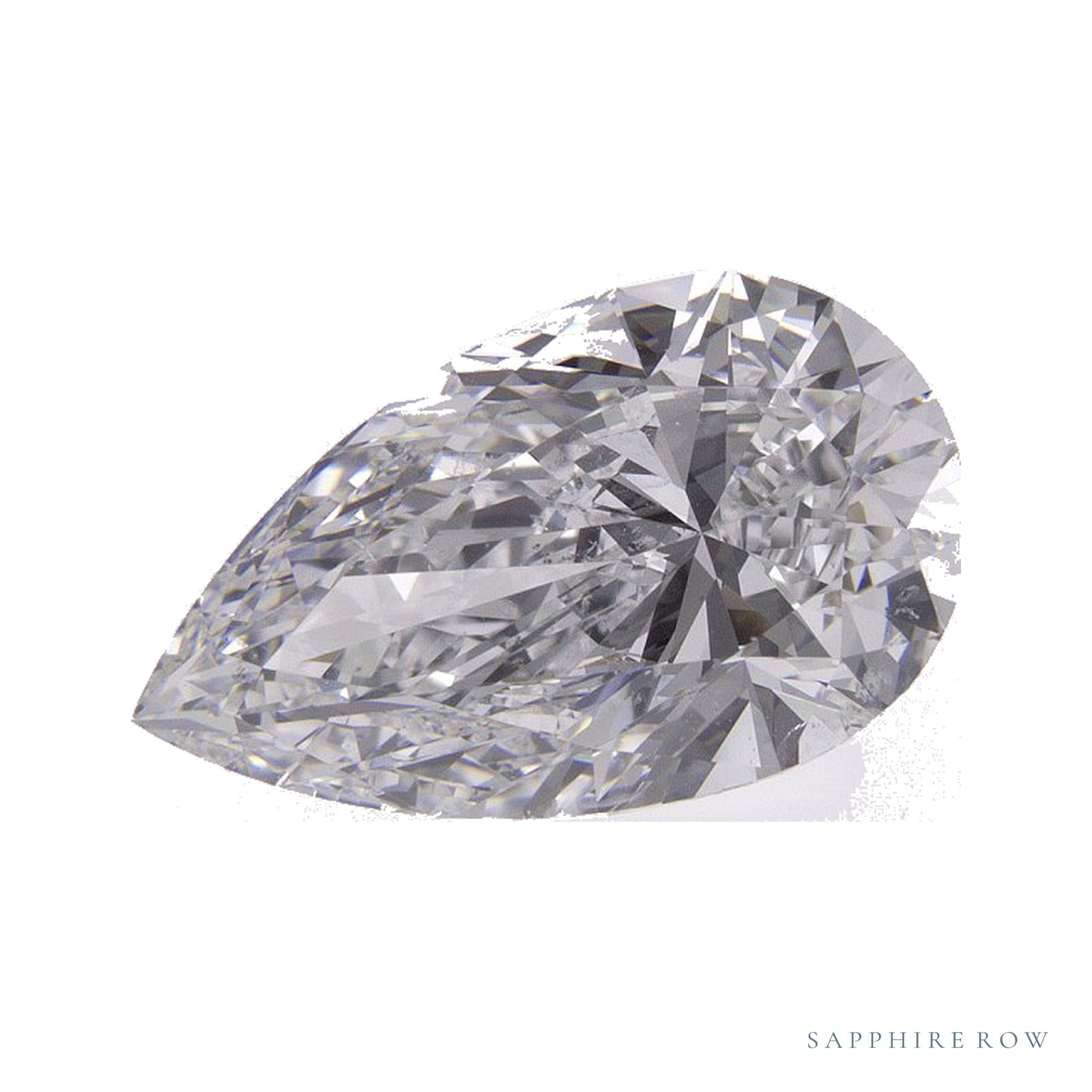 3.03 ct natural diamond, pear cut | Sapphire Row · cut4