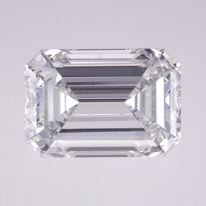 3.02 ct lab-grown diamond, emerald cut | Sapphire Row · cut7