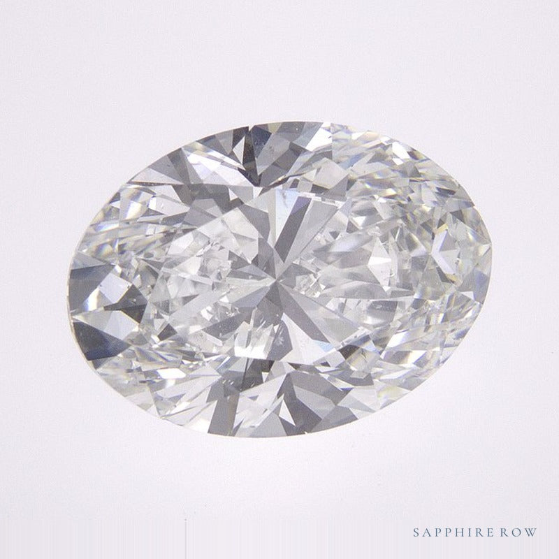 3.01 ct natural diamond, oval cut | Sapphire Row · cut7