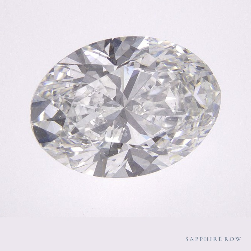 3.01 ct natural diamond, oval cut | Sapphire Row · cut6
