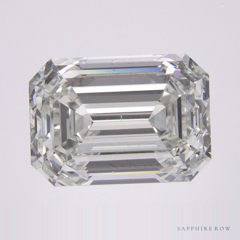 3.01 ct natural diamond, emerald cut | Sapphire Row · cut6