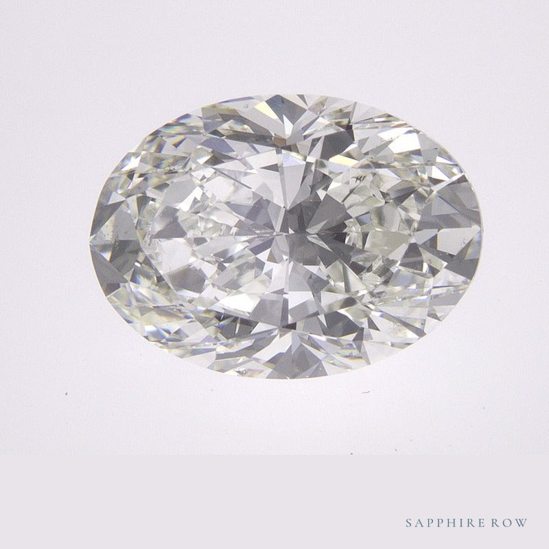 3.01 ct natural diamond, oval cut | Sapphire Row · cut6