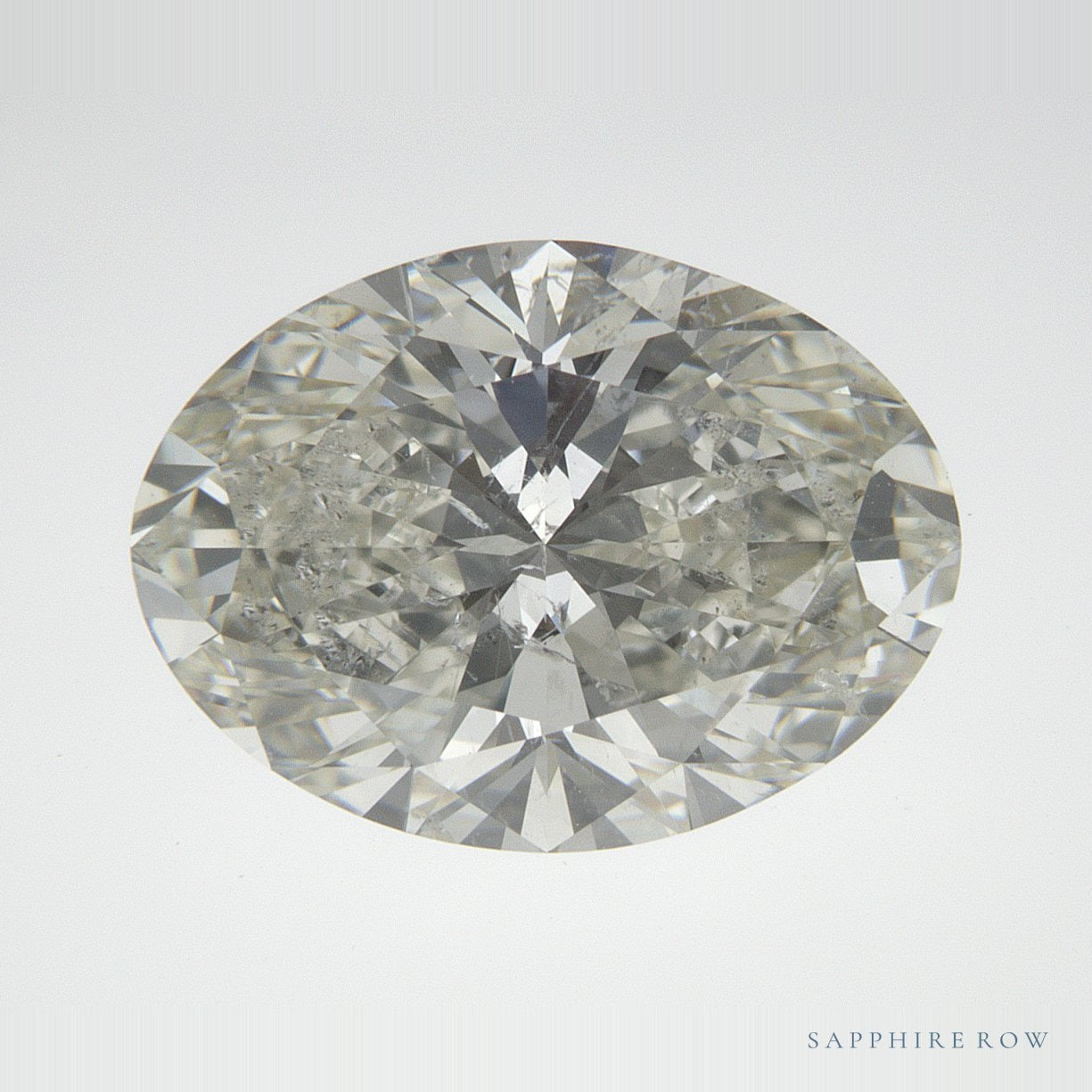 3.01 ct natural diamond, oval cut | Sapphire Row · cut7