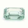 3.00 ct lab-grown fancy vivid green diamond, emerald cut | Sapphire Row · cut7