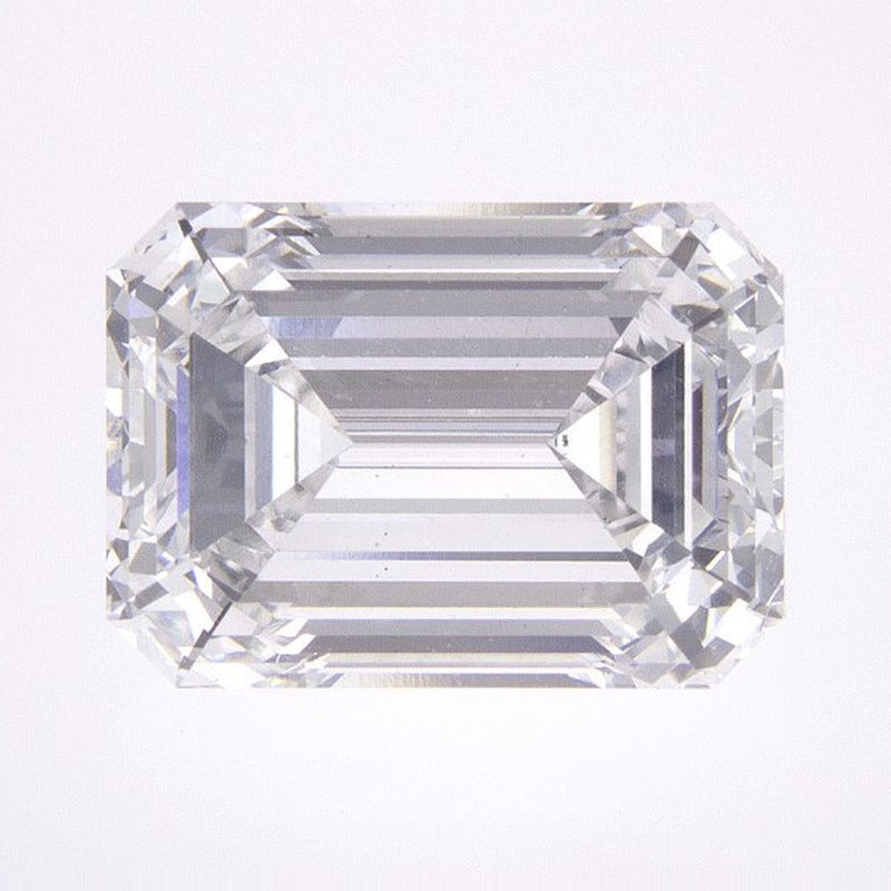 2.98 ct lab-grown diamond, emerald cut | Sapphire Row · cut7