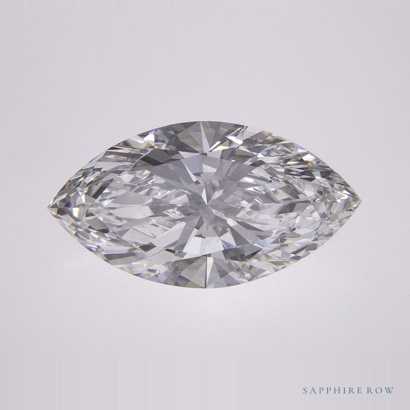 2.96 ct lab-grown diamond, marquise cut | Sapphire Row · cut7