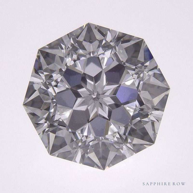 2.95 ct lab-grown diamond, octagon cut | Sapphire Row · cut7