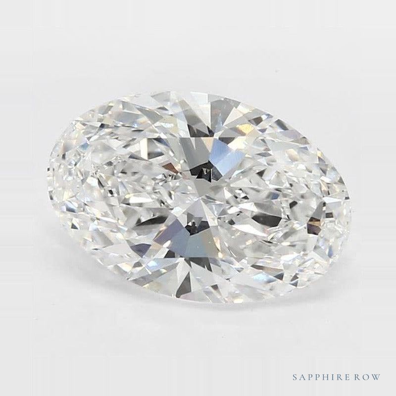 2.93 ct lab-grown diamond, oval cut | Sapphire Row · cut7