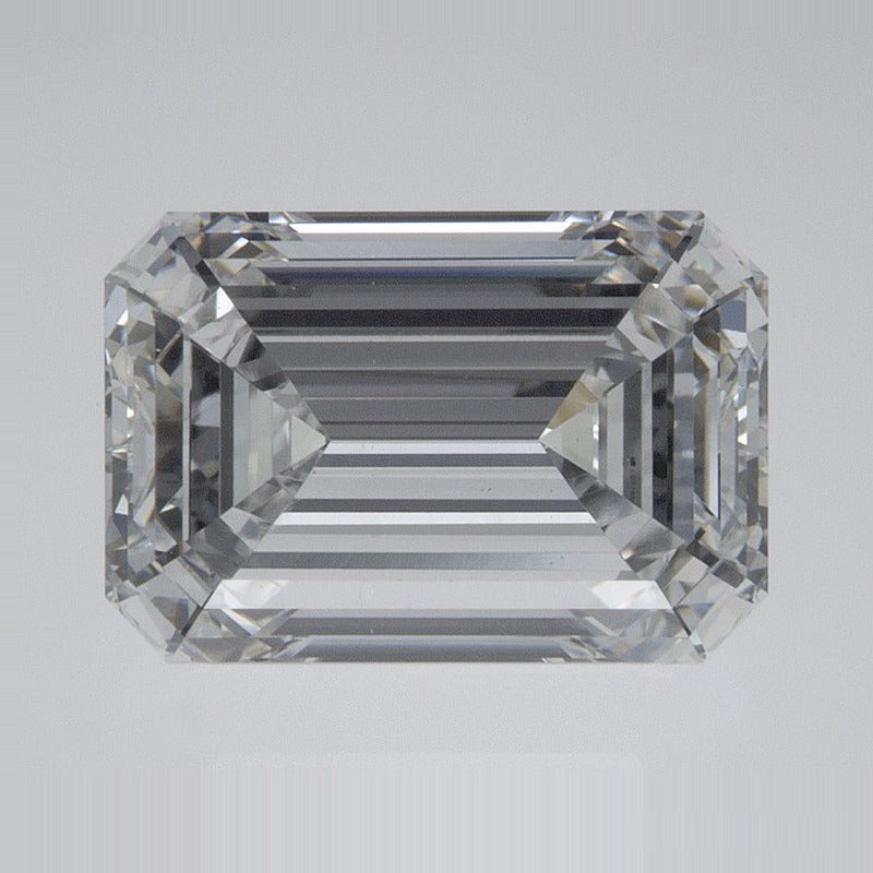 2.92 ct lab-grown diamond, emerald cut | Sapphire Row · cut7