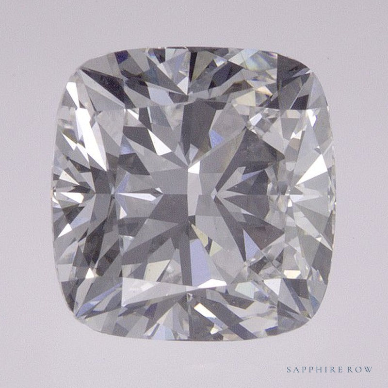 2.92 ct lab-grown diamond, cushion cut | Sapphire Row · cut6