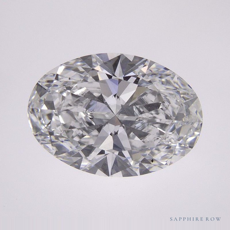 2.91 ct lab-grown diamond, oval cut | Sapphire Row · cut7