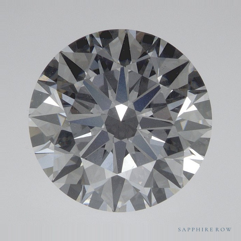 2.91 ct lab-grown diamond, round cut | Sapphire Row · cut7