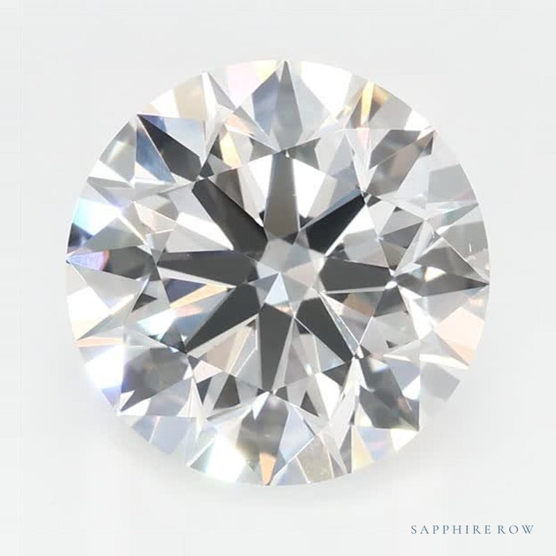 2.91 ct lab-grown diamond, round cut | Sapphire Row · cut7