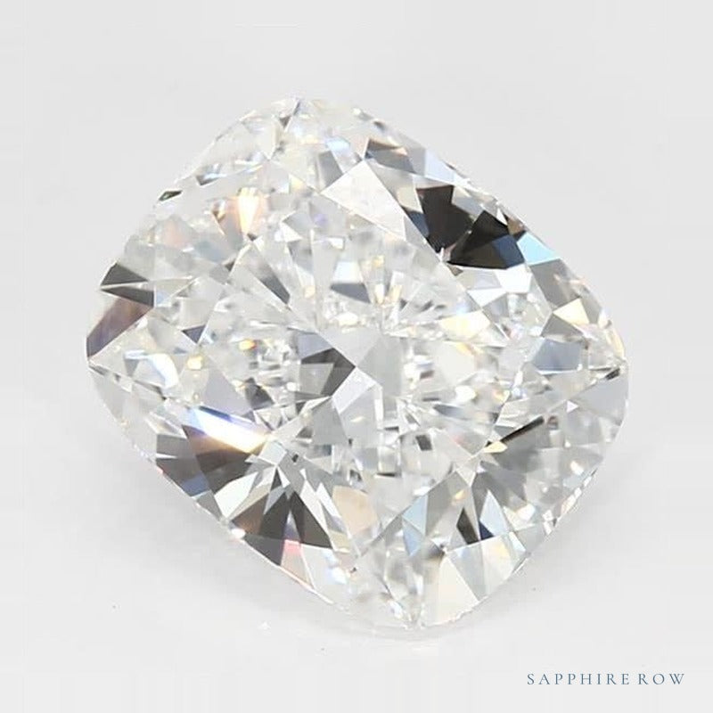 2.87 ct lab-grown diamond, elongated cushion cut | Sapphire Row · cut7