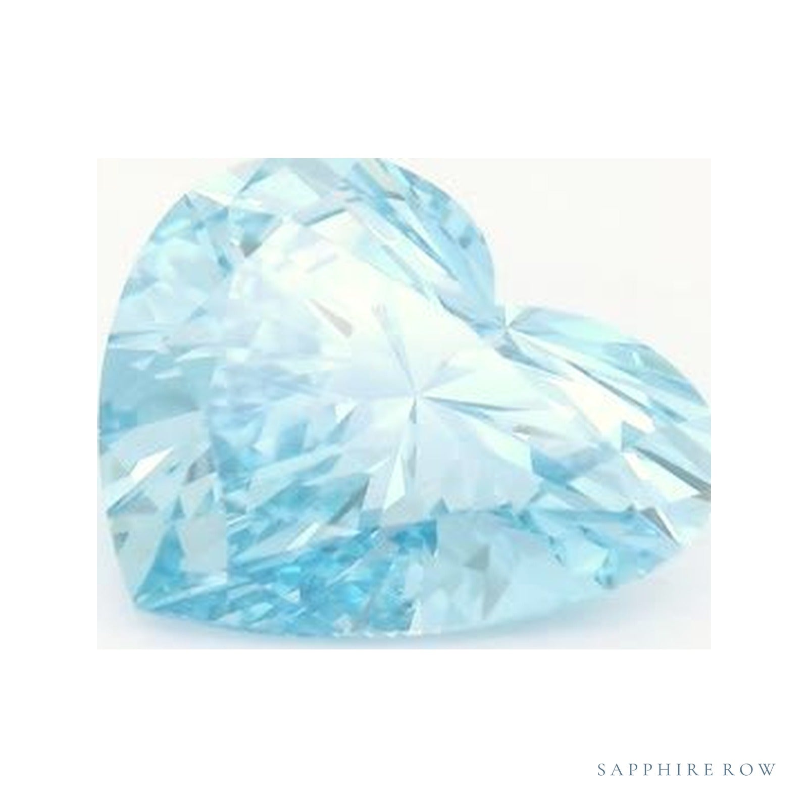 2.85 ct lab-grown fancy vivid blue diamond, heart cut | Sapphire Row · cut4