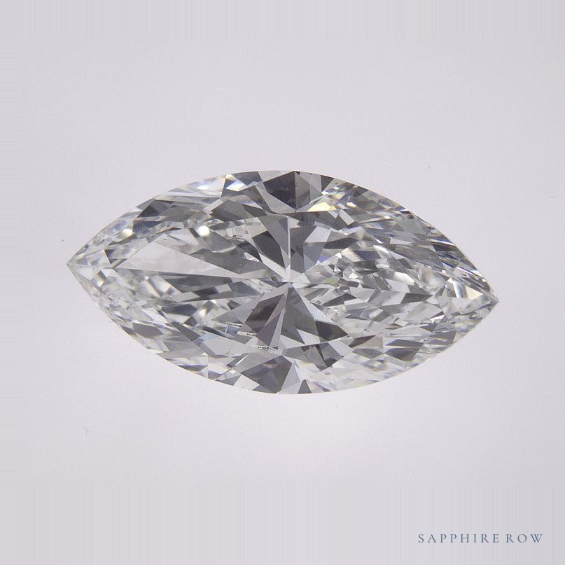 2.85 ct lab-grown diamond, marquise cut | Sapphire Row · cut7