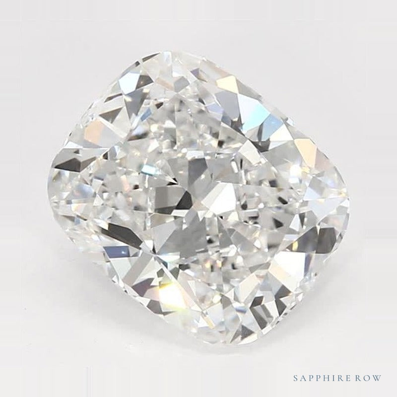 2.84 ct lab-grown diamond, elongated cushion cut | Sapphire Row · cut7
