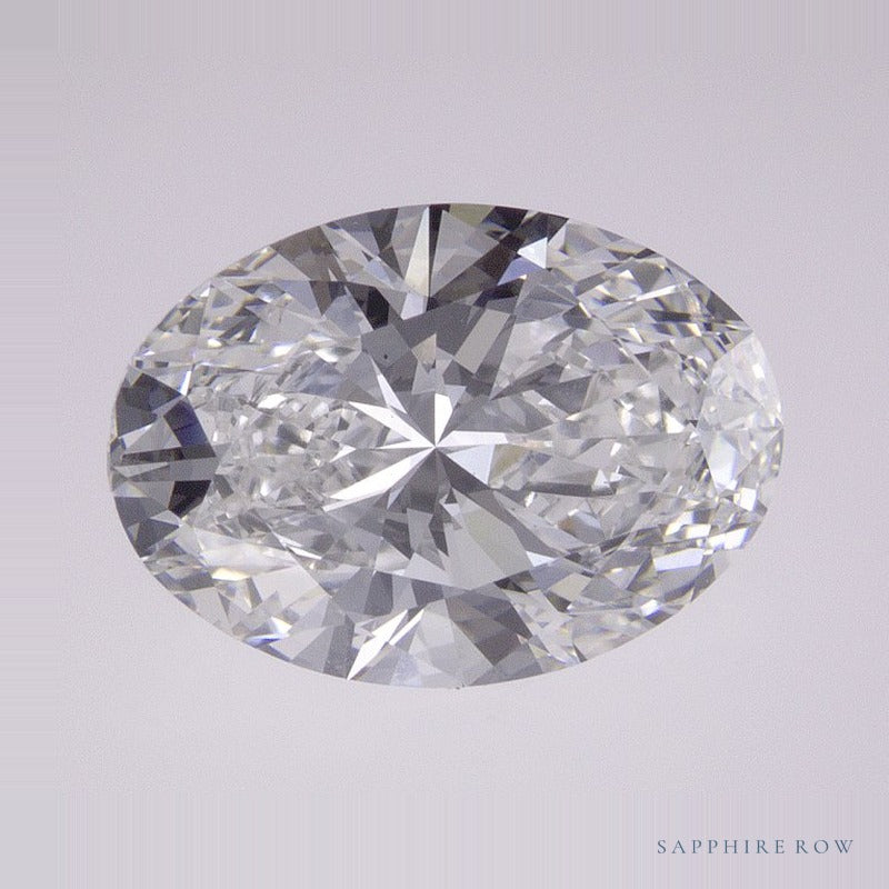 2.83 ct lab-grown diamond, oval cut | Sapphire Row · cut7