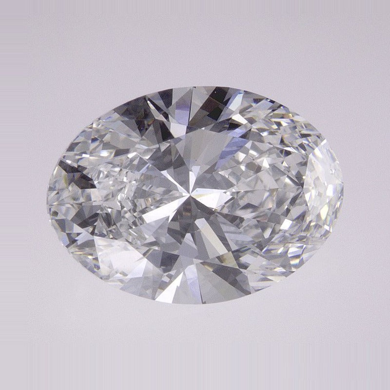 2.82 ct lab-grown diamond, oval cut | Sapphire Row · cut6