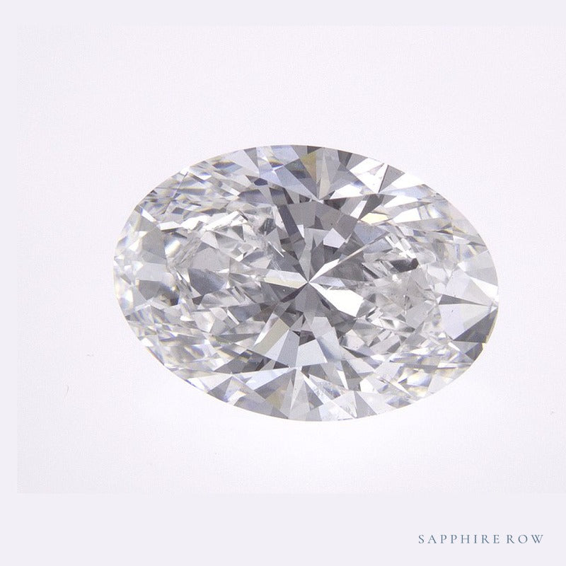 2.81 ct lab-grown diamond, oval cut | Sapphire Row · cut6