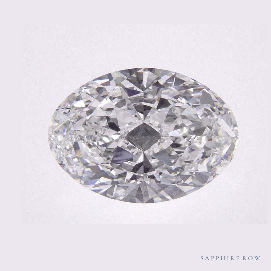 2.80 ct natural diamond, oval cut | Sapphire Row · cut6