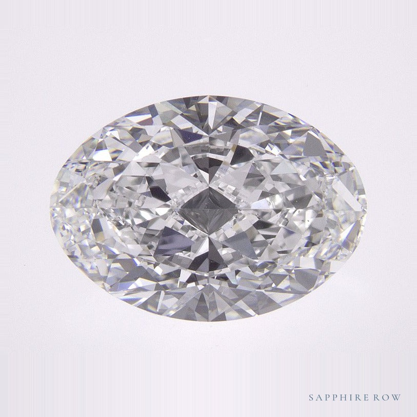 2.80 ct natural diamond, oval cut | Sapphire Row · cut6