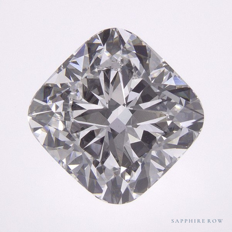 2.80 ct lab-grown diamond, cushion cut | Sapphire Row · cut6