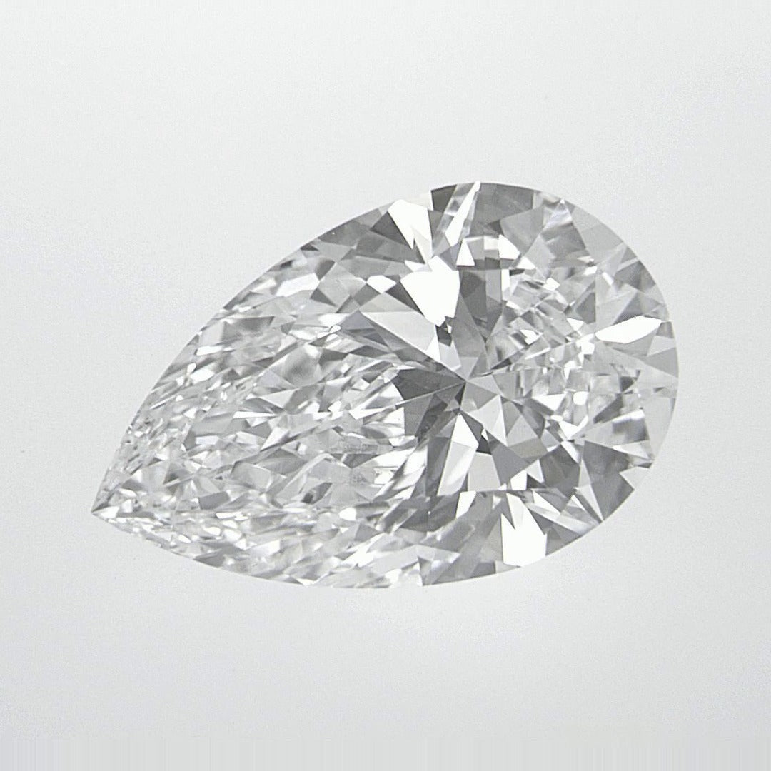 2.80 ct lab-grown diamond, pear cut | Sapphire Row · cut7