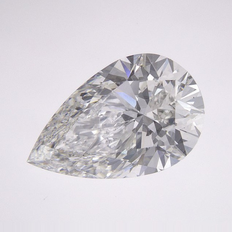 2.77 ct lab-grown diamond, pear cut | Sapphire Row · cut7
