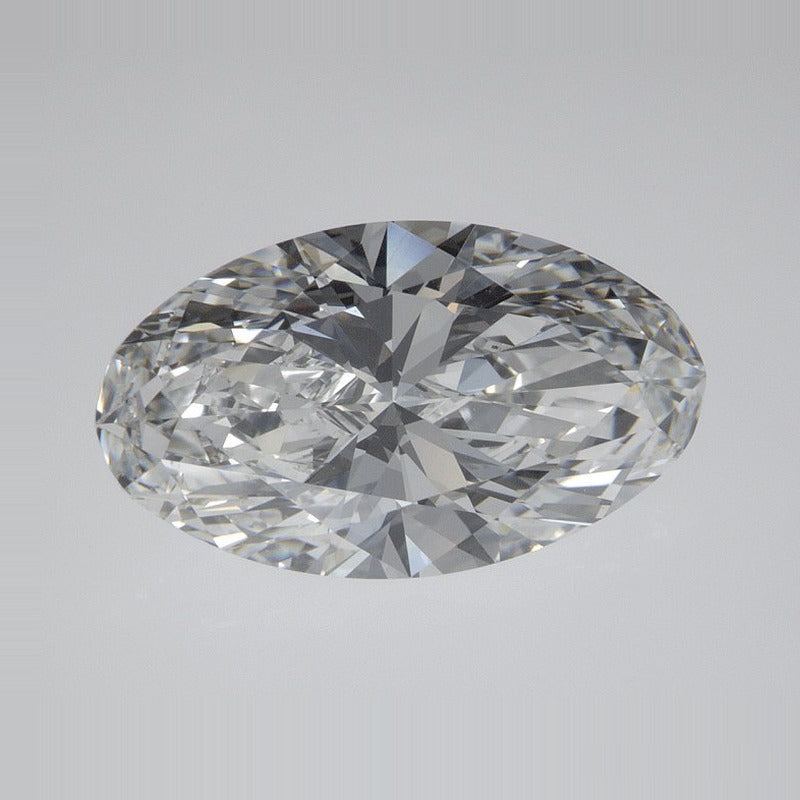 2.77 ct lab-grown diamond, elongated oval cut | Sapphire Row · cut7