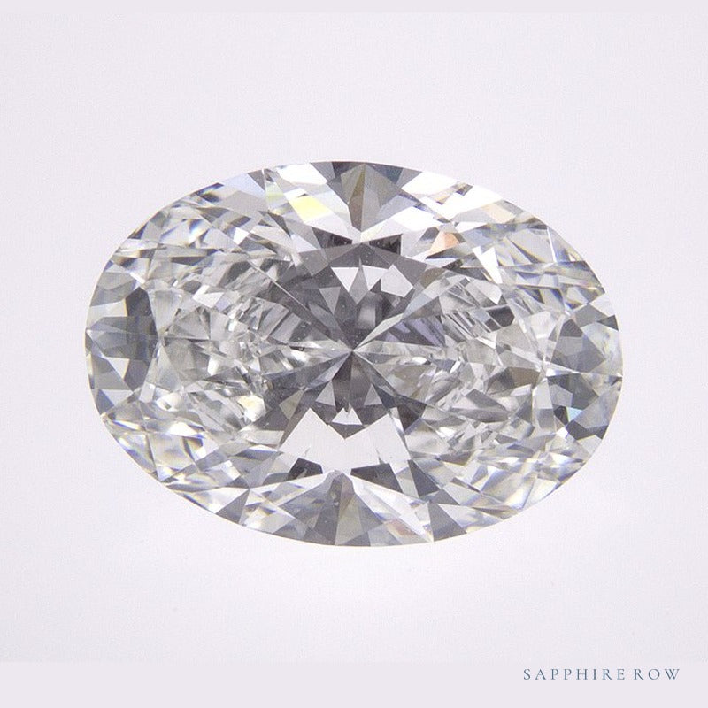 2.76 ct lab-grown diamond, oval cut | Sapphire Row · cut6