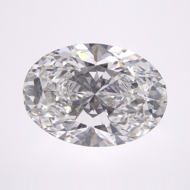 2.76 ct lab-grown diamond, oval cut | Sapphire Row · cut7