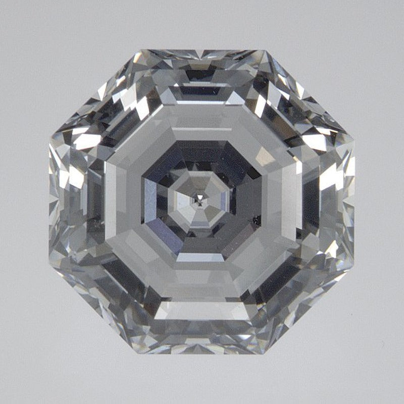 2.75 ct lab-grown diamond, octagon cut | Sapphire Row · cut7