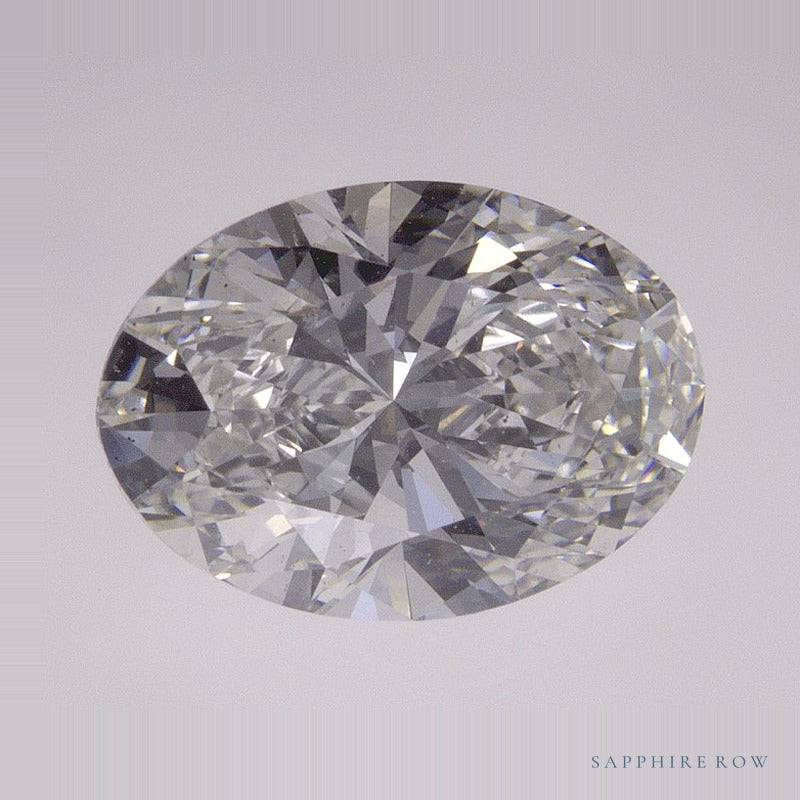 2.74 ct lab-grown diamond, oval cut | Sapphire Row · cut6