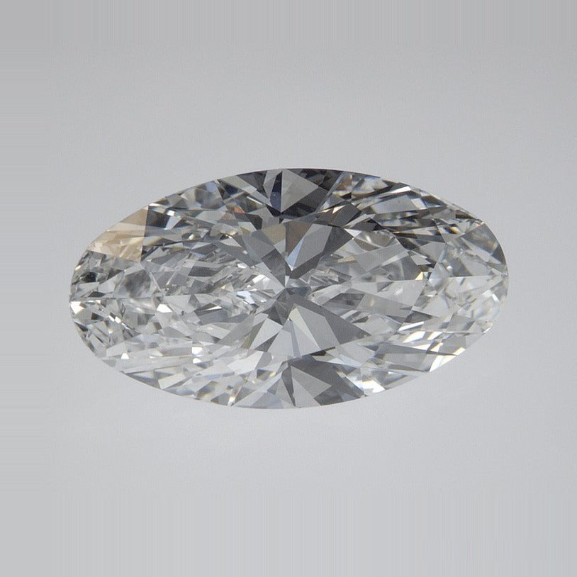 2.74 ct lab-grown diamond, elongated oval cut | Sapphire Row · cut7